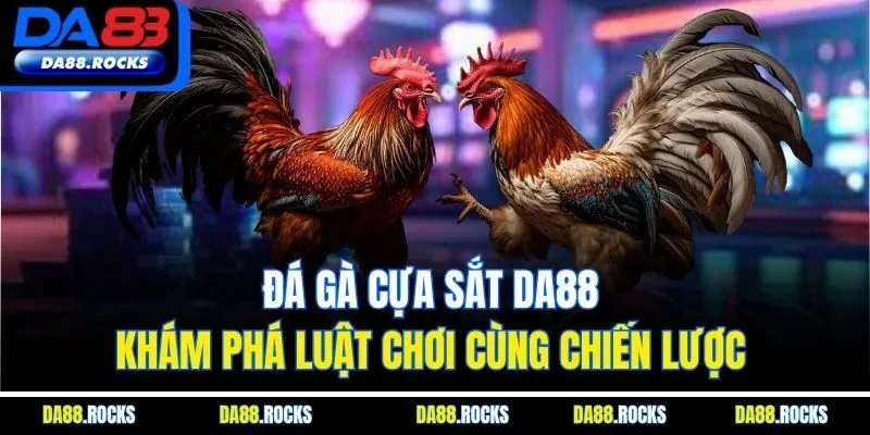 Đá Gà Cựa Sắt DA88 - Khám Phá Luật Chơi Cùng Chiến Lược 