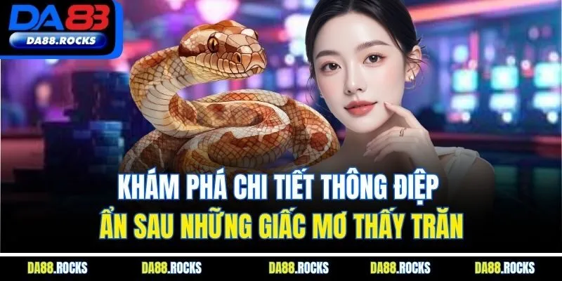 Khám phá chi tiết thông điệp ẩn sau những giấc mơ thấy trăn